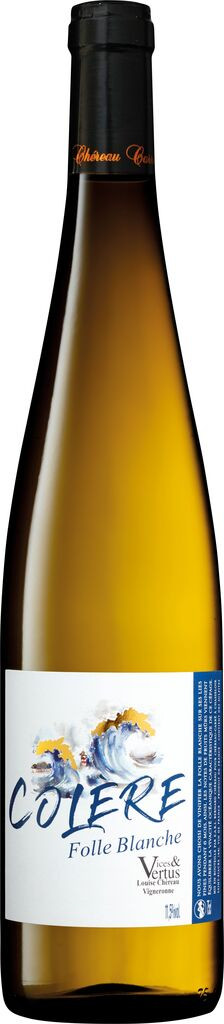 Colère Folle Blanche Vin de France Vices  Vertus Chéreau Carré Loire
