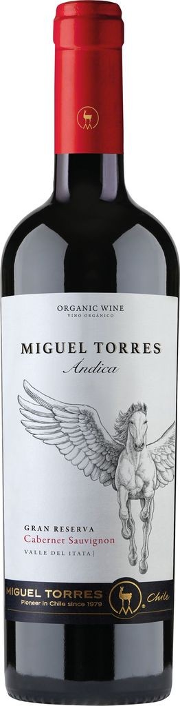 #Andica Cab.Sauv. Torres 0,75l, 2019 2019 Miguel Torres Chile 