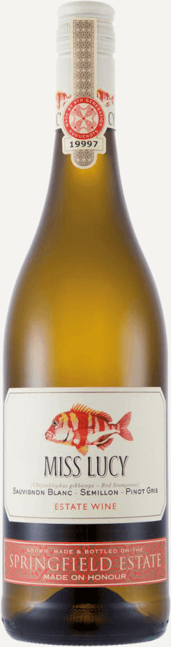 Miss Lucy Sauvignon Blanc Sémillon Pinot Gris Springfield Estate Robertson Valley