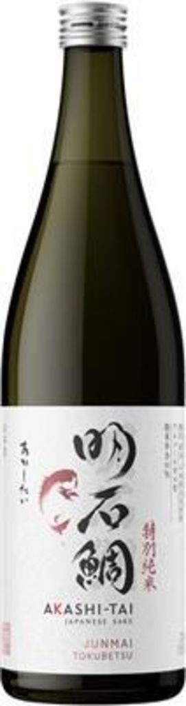Sake Junmai 15%vol Japanese Sake - Milling rate 60%  Akashi Sake Brewery 