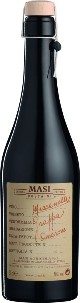 Grappa di Mezzanella 50% vol Grappa di Recioto della Valpolicella DOCG classica (0,5l) Masi Venetien