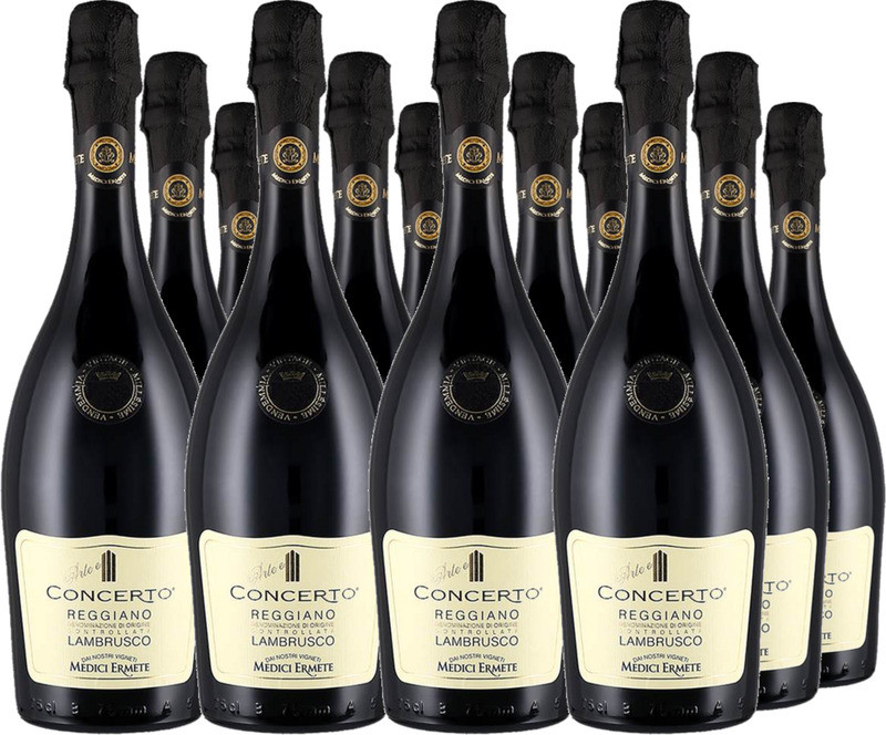 12er Vorteilspaket Lambrusco Reggiano DOC Concerto
