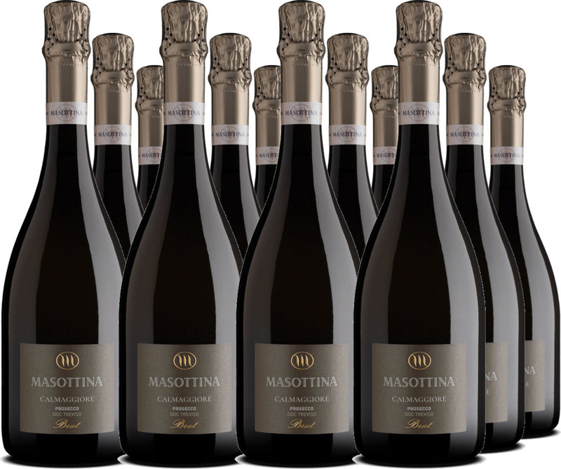 12er Vorteilspaket Calmaggiore Prosecco Spumante Brut Treviso DOC
