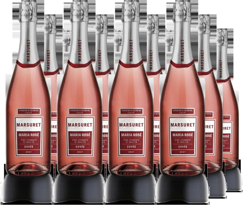 12er Vorteilspaket Spumante Brut Maria Rosé