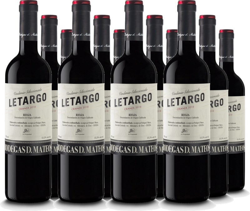 12er Vorteilspaket Letargo Crianza Rioja DOCa