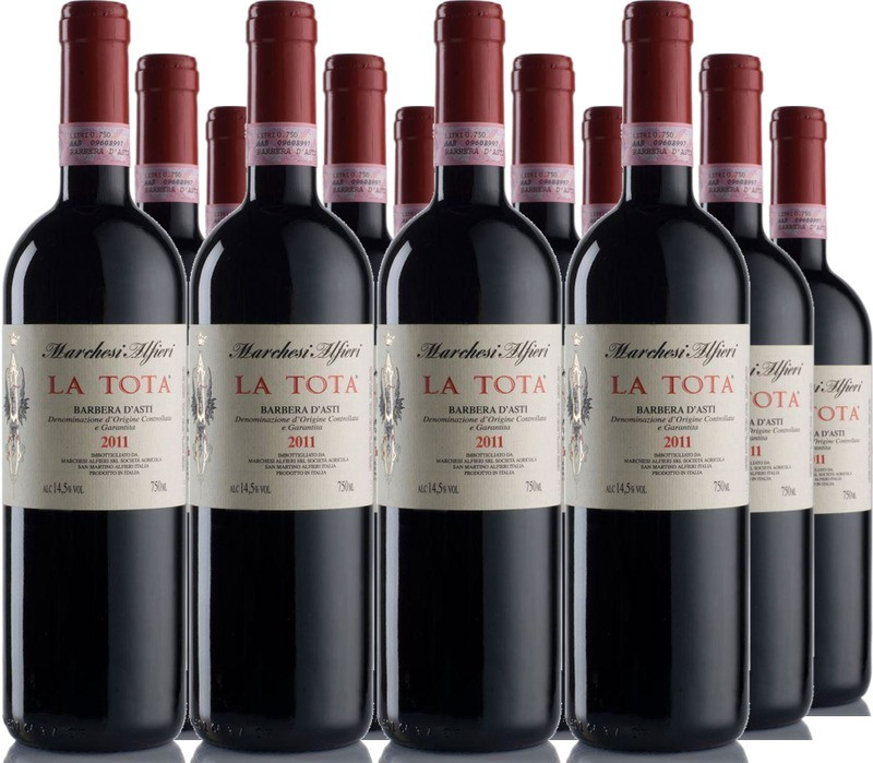12er Vorteilspaket Barbera d'Asti La Tota DOC