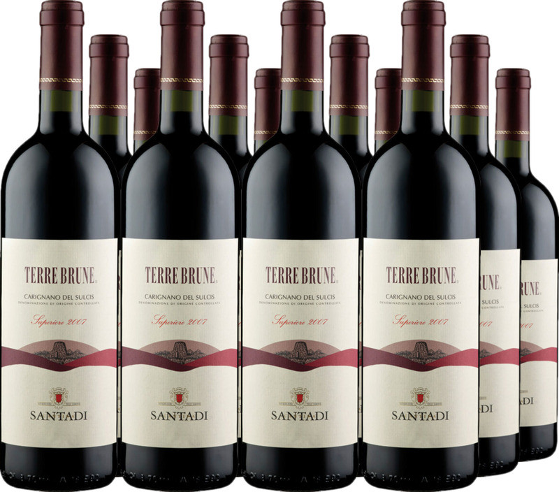 12er Vorteilspaket Carignano Superiore Terre Brune DOC