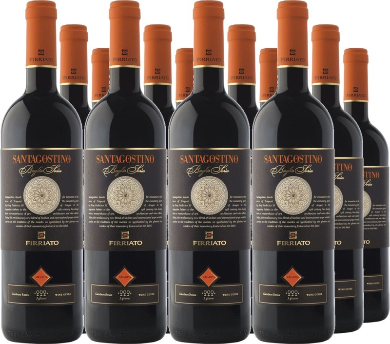 12er Vorteilspaket Santagostino Rosso Baglio Soria Sicilia IGT