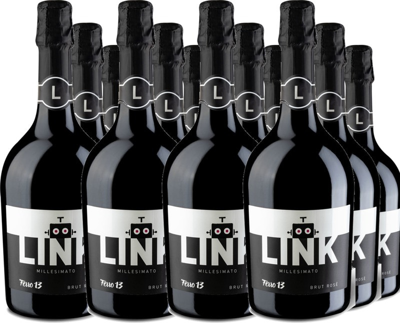 12er Vorteilspaket Link Rosé Millesimato Brut Modena DOC