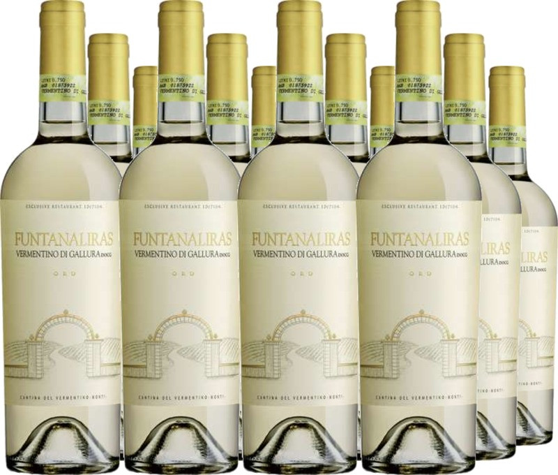 12er Vorteilspaket Funtanaliras Vermentino di Gallura DOCG