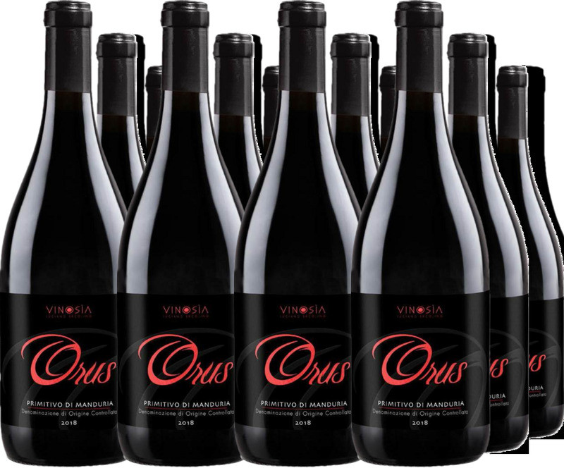 12er Vorteilspaket Orus Primitivo Di Manduria DOC