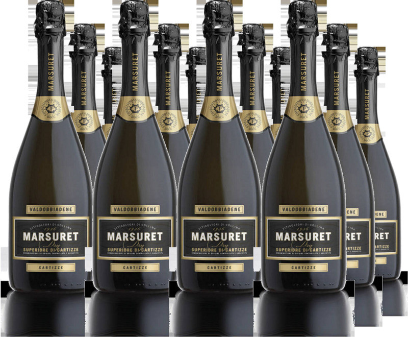 12er Vorteilspaket Prosecco Superiore Dry Cartizze