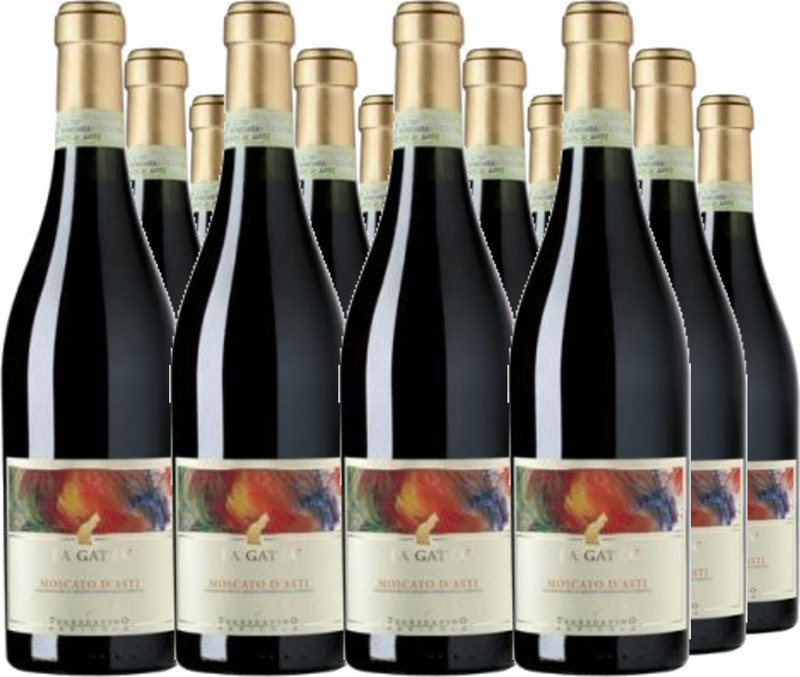 12er Vorteilspaket Moscato d'Asti "La Gatta" DOCG