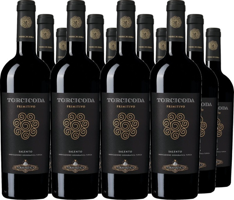 12er Vorteilspaket Torcicoda Primitivo Salento IGT
