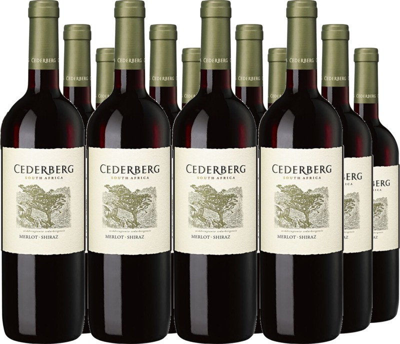 12er Vorteilspaket Cederberg Merlot Shiraz