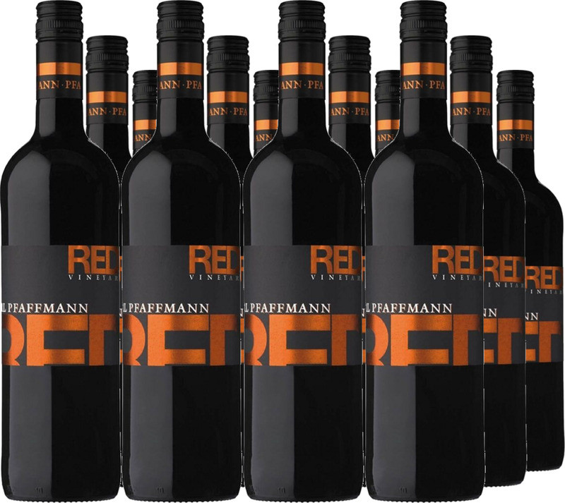 12er Vorteilspaket 'Red Vineyard' QbA trocken