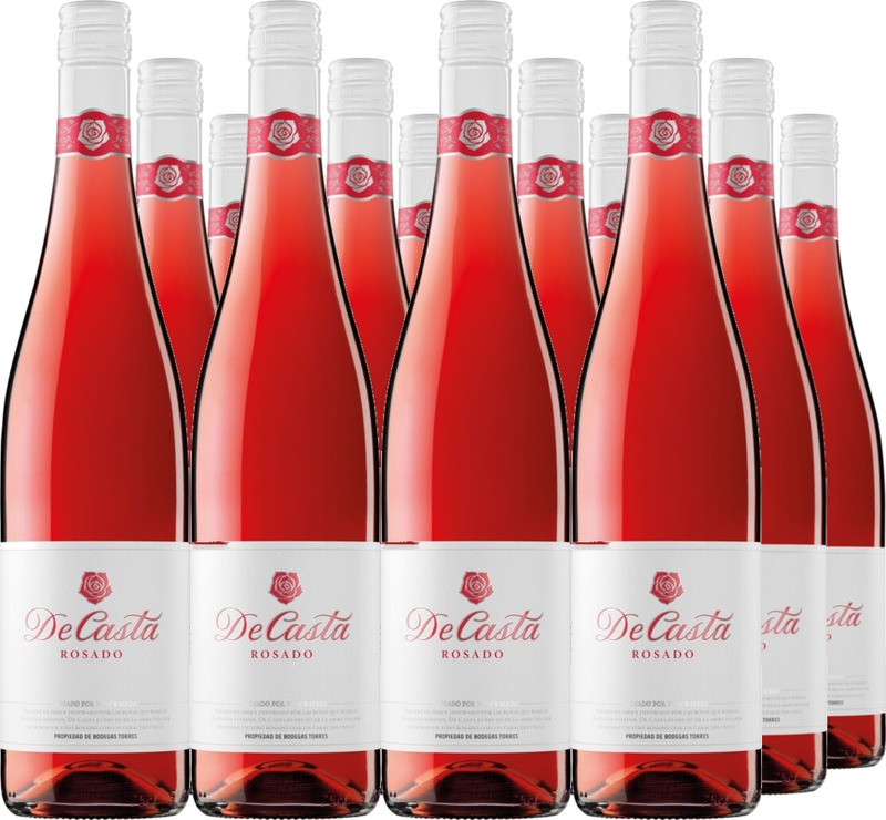 12er Vorteilspaket De Casta Rosado