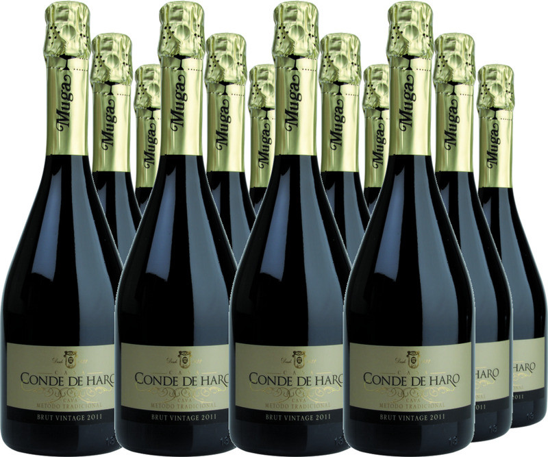 12er Vorteilspaket Conde De Haro Cava Brut Reserva Metodo Tradicional