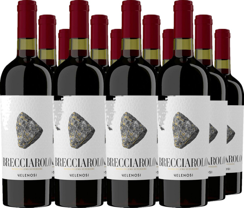 12er Vorteilspaket Brecciarolo Rosso Piceno DOC Superiore
