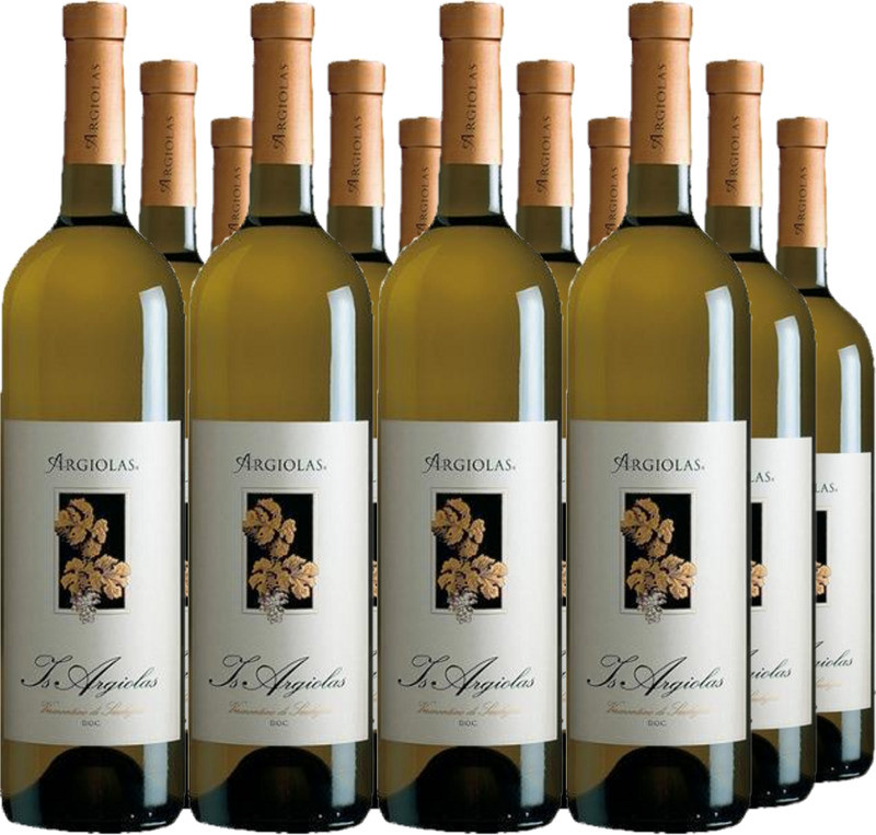 12er Vorteilspaket Is Argiolas Vermentino di Sardegna DOC
