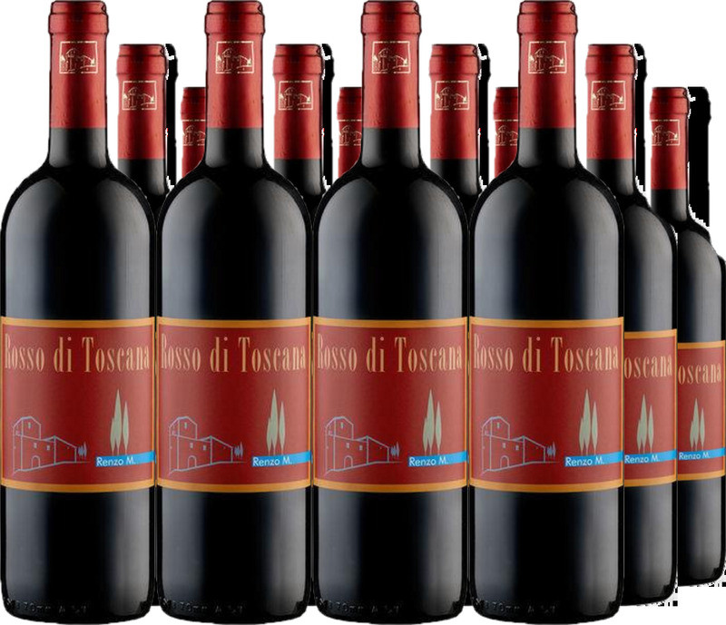12er Vorteilspaket Rosso di Toscana IGT
