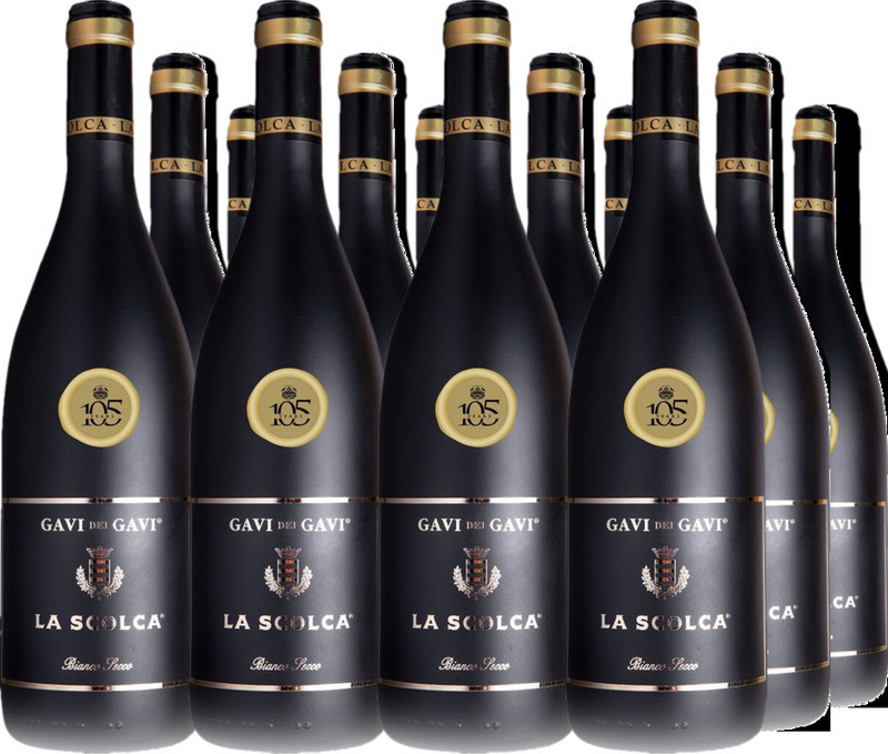 12er Vorteilspaket Gavi dei Gavi ® "Etichetta Nera" Gavi DOCG
