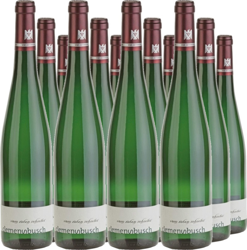 12er Vorteilspaket Riesling QbA trocken 'vom roten Schiefer'