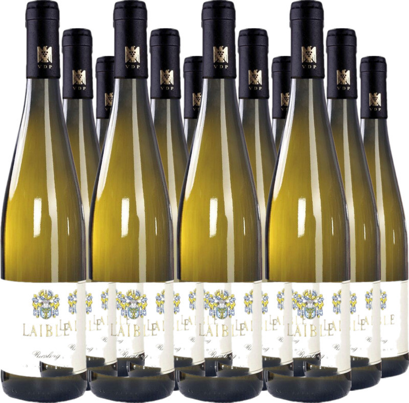 12er Vorteilspaket Durbacher Plauelrain Riesling QbA trocken 'Alte Reben'