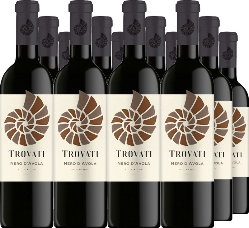 12er Vorteilspaket Nero d′Avola DOC Trovati