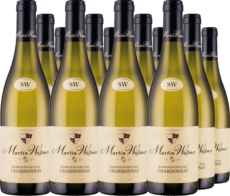 12er Vorteilspaket Chardonnay QbA trocken 'SW'