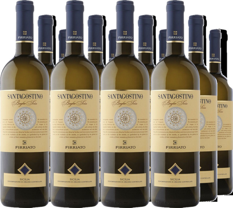 12er Vorteilspaket Santagostino Bianco Baglio Soria Sicilia IGT