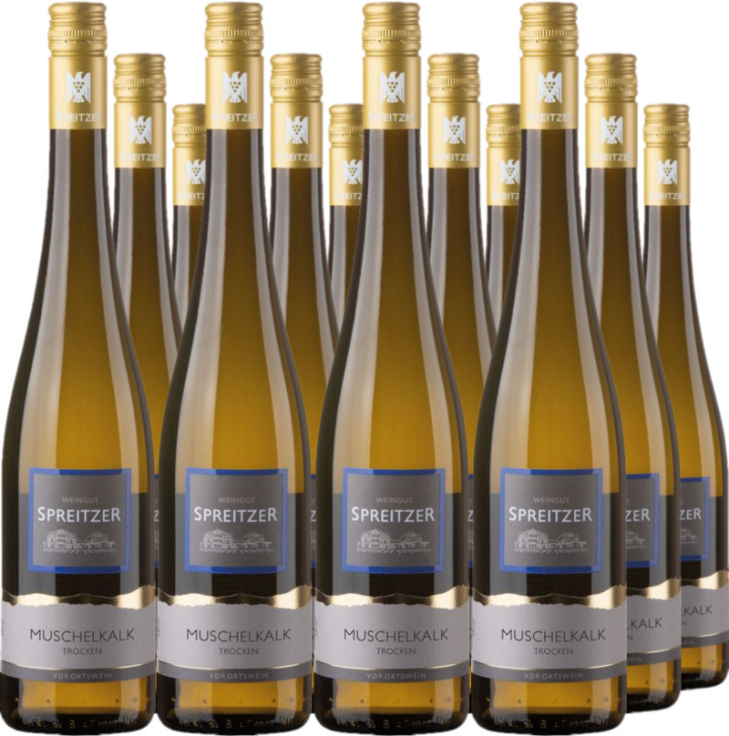 12er Vorteilspaket Oestrich Doosberg Riesling Kabinett trocken
