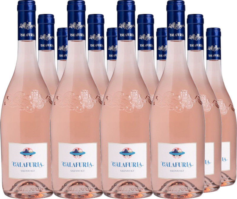 12er Vorteilspaket Calafuria Rosé Negroamaro Salento IGT