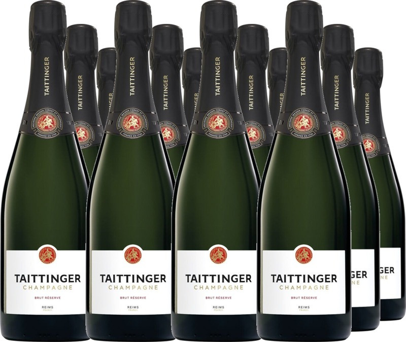 12er Vorteilspaket Champagne Taittinger Brut Reserve