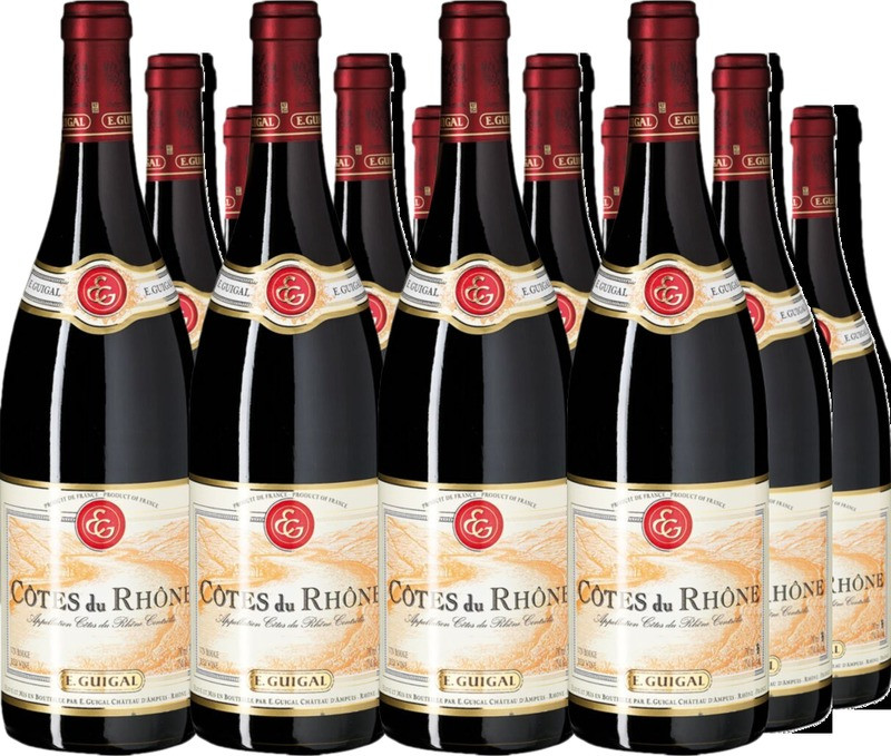 12er Vorteilspaket Côtes du Rhône rouge Cotes du Rhone AOC