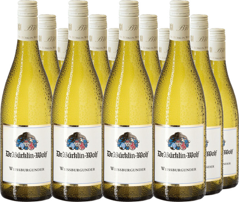 12er Vorteilspaket Weissburgunder trocken QbA der Pfalz