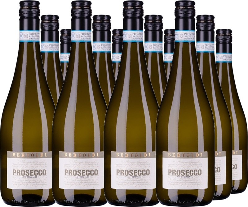 12er Vorteilspaket Prosecco Frizzante Treviso DOC Bertoldi