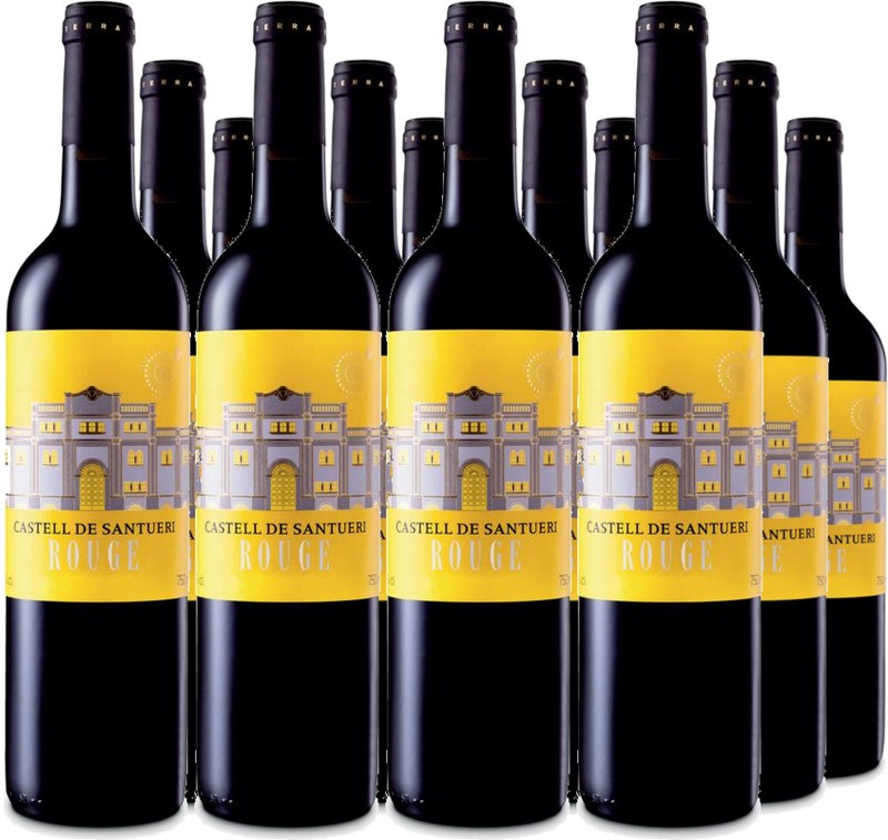12er Vorteilspaket Castell de Santueri Rouge