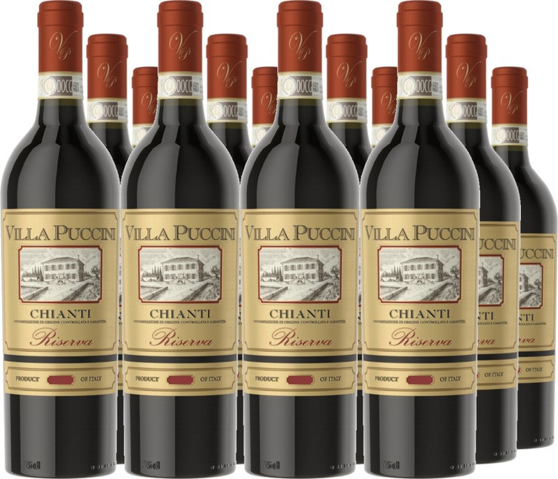 12er Vorteilspaket Chianti DOCG Riserva Villa Puccini