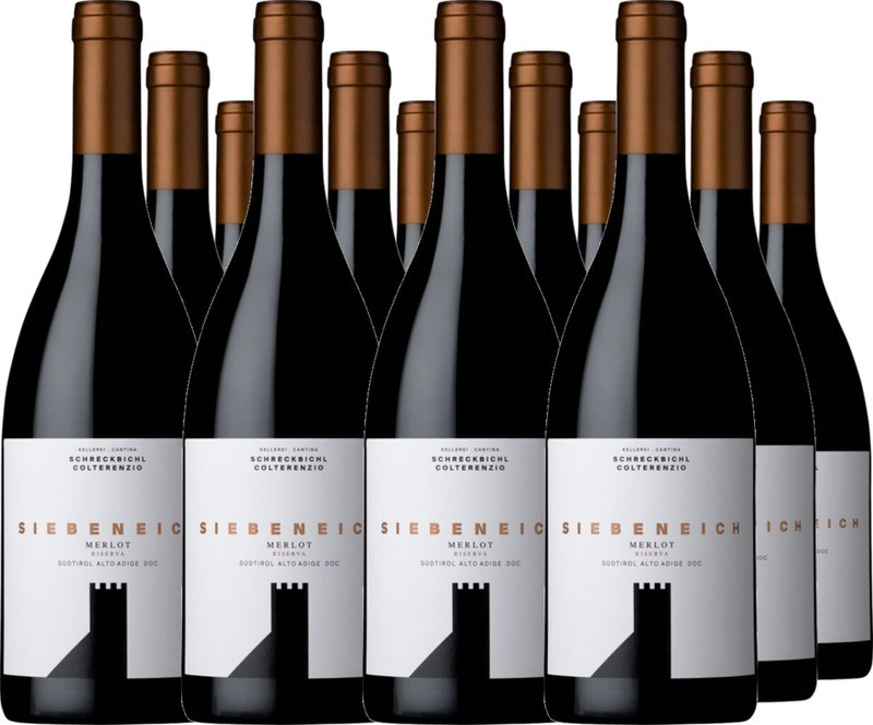12er Vorteilspaket Merlot Riserva Südtirol DOC Siebeneich