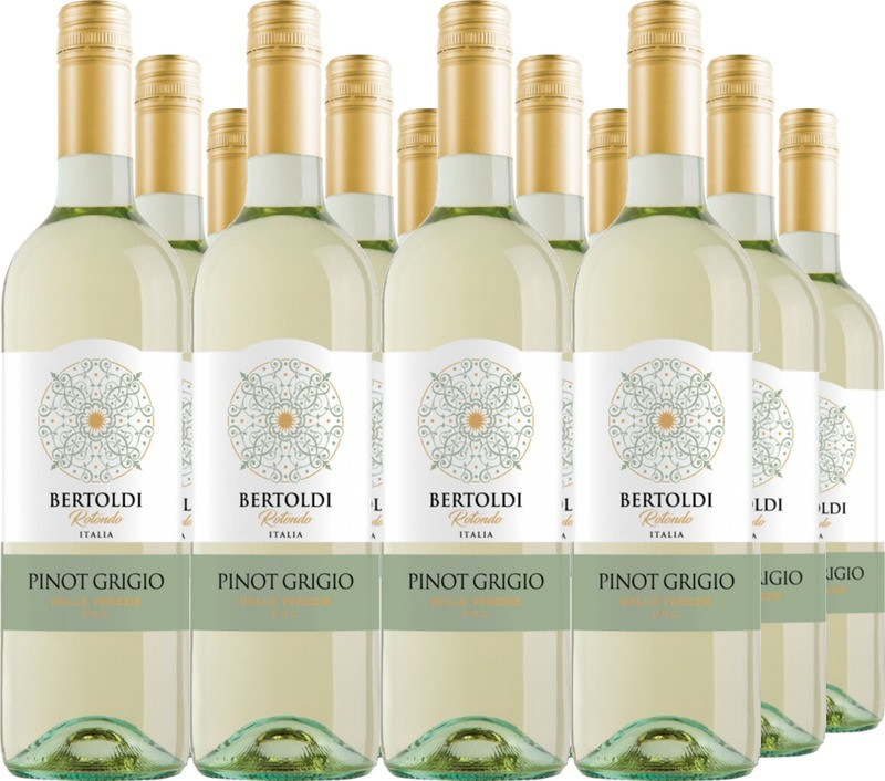 12er Vorteilspaket Pinot Grigio Pavia IGT Bertoldi Rotondo