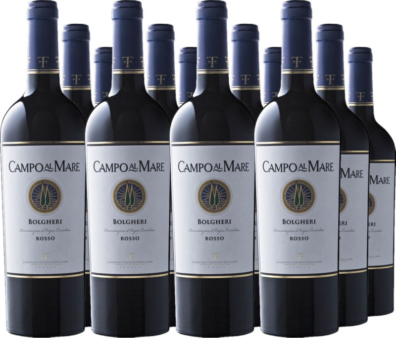 12er Vorteilspaket Rosso Bolgheri DOC Tenuta Campo al Mare