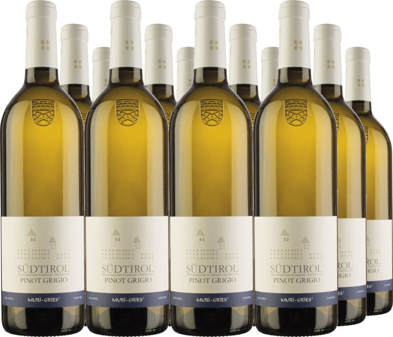 12er Vorteilspaket Pinot Grigio Südtirol DOC Muri Gries