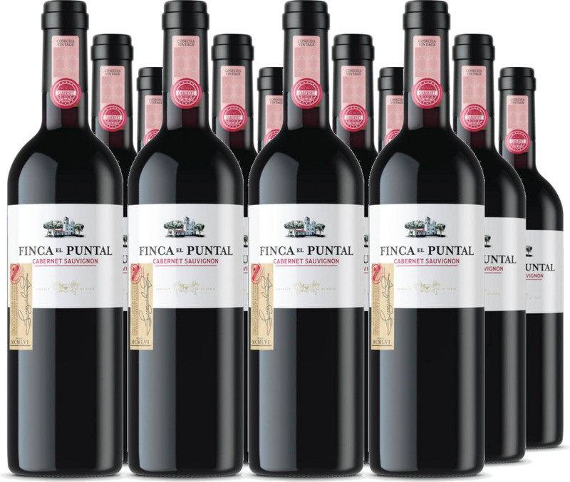 12er Vorteilspaket Finca El Puntal Cabernet Sauvignon
