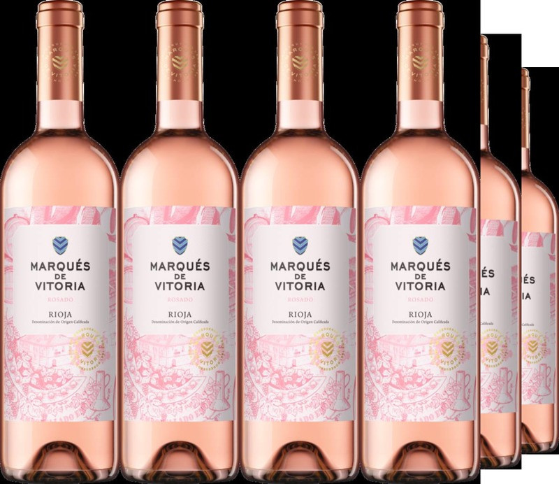 12er Vorteilspaket Marques de Vitoria Rosado