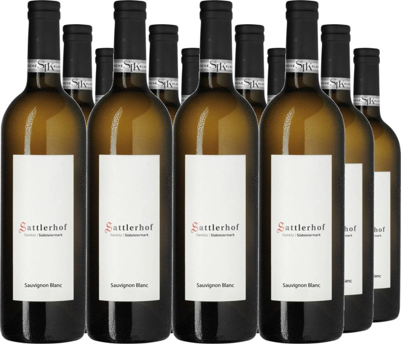 12er Vorteilspaket Gamlitzer Sauvignon Blanc Südsteiermark QbA trocken  (At-BIO-402)