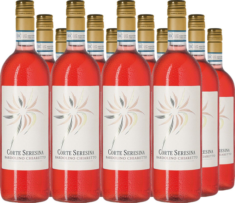 12er Vorteilspaket Corte Seresina Bardolino Chiaretto DOC