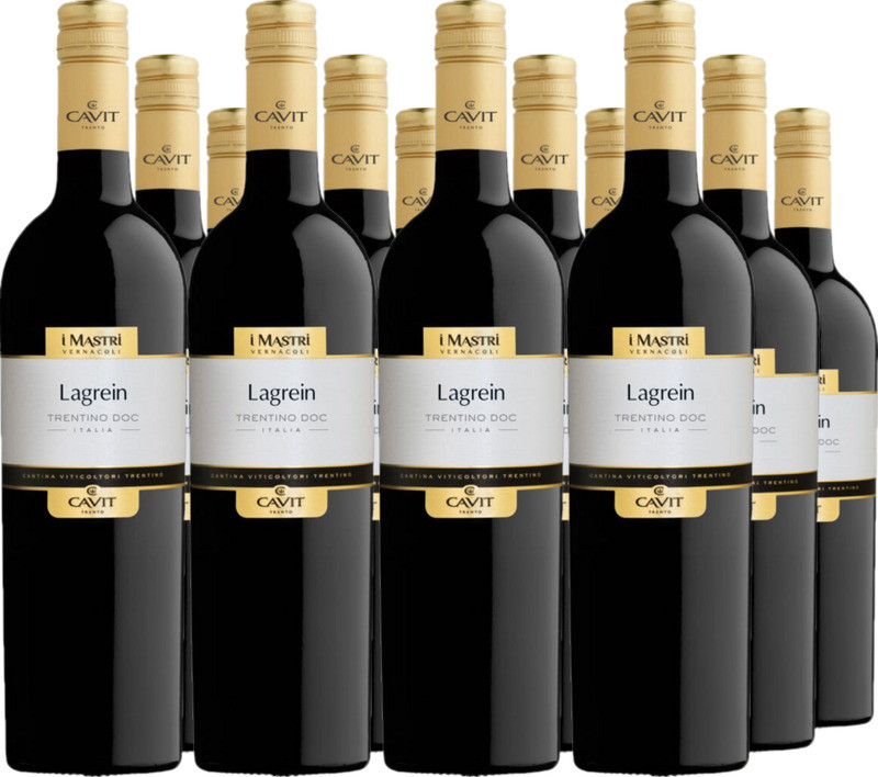 12er Vorteilspaket Lagrein Trentino DOC Mastri Vernacoli