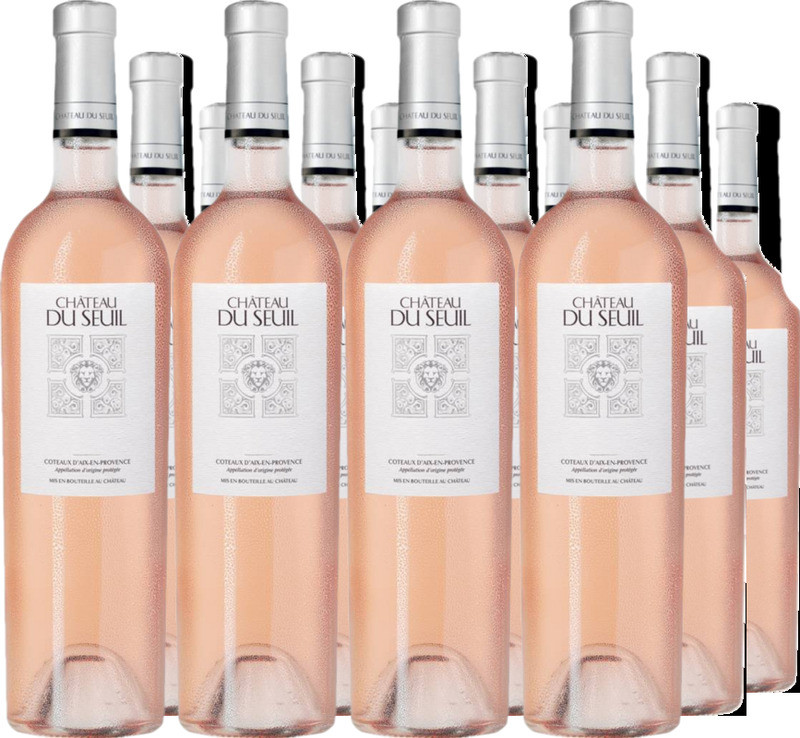 12er Vorteilspaket Château Du Seuil Rosé Coteaux D'Aix en Provence AOC