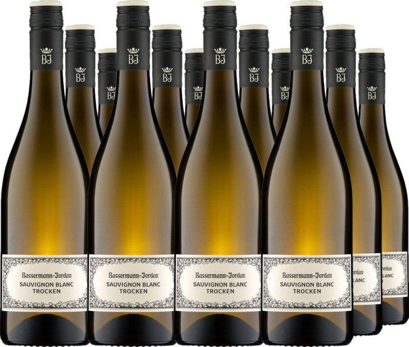 12er Vorteilspaket Bassermann Sauvignon Blanc trocken QbA